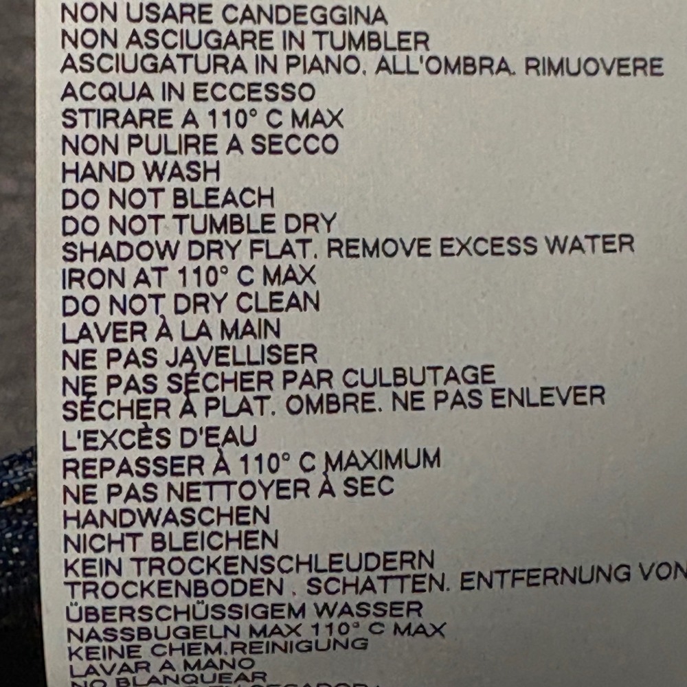 DSQUARED2 Denim Mini Skirt Women's Size 42 US 6 Dark Wash - Picture 16 of 16